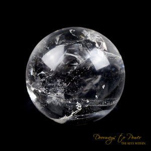 Satyaloka Azeztulite Quartz Crystal Sphere