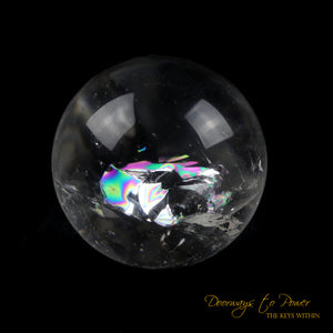 Satyaloka Azeztulite Quartz Crystal Sphere