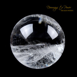 Large Satyaloka Azeztulite Quartz Sphere