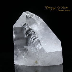 Satyaloka Azeztulite Lightning Strike Record Keeper Crystal