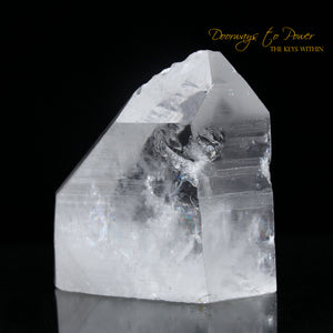 Satyaloka Azeztulite Lightning Strike Record Keeper Crystal