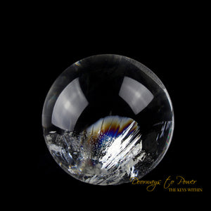 Satyaloka Azeztulite Quartz Crystal Sphere 'Holy Silence'