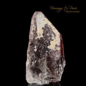 Scarlet Temple Rosetta Stone Lemurian Starbrary Lightning Struck Crystal