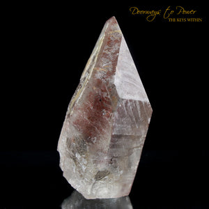 Scarlet Temple Rosetta Stone Lemurian Starbrary Lightning Struck Crystal