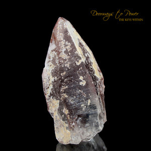 Scarlet Temple Rosetta Stone Lemurian Starbrary Lightning Struck Crystal