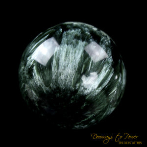 Seraphinite Crystal Sphere 'Angelic Connection'