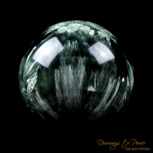 Seraphinite Crystal Sphere 'Angelic Connection'