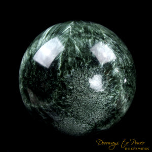 Seraphinite Crystal Sphere 'Angelic Connection'