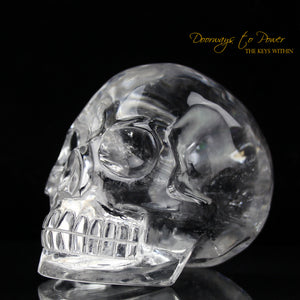 Sirius Quartz Crystal Skull 'Advanced Harmonically Aligned'
