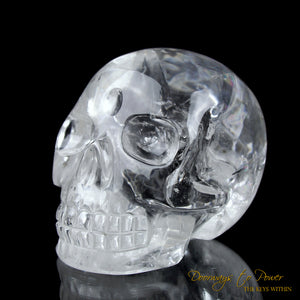 Sirius Quartz Crystal Skull 'CONSCIOUSNESS' ONE OF A KIND!