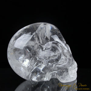 Sirius Quartz Crystal Skull 'CONSCIOUSNESS' ONE OF A KIND!