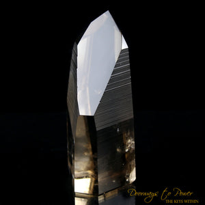 Rare Golden Lemurian Master Crystal