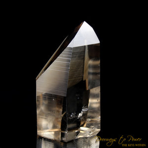 Golden Lemurian Quartz Master Crystal