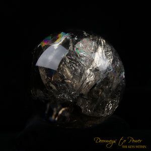 Smoky Quartz Black Tourmaline Crystal Sphere 'KANəN'