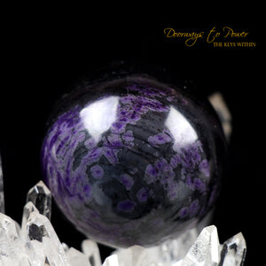 Sugilite Crystal Sphere