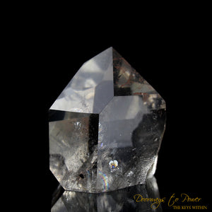 Golden Tangerine Dream Lemurian Crystal 'Densities & Doorways'