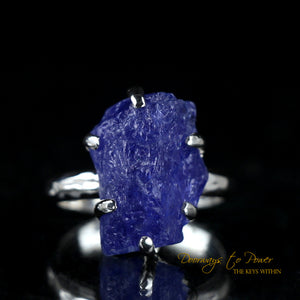 Tanzanite Crystal Ring