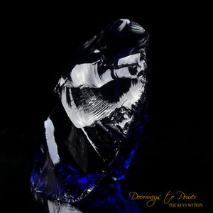 Tanzanite Fire Elestial Sapphire Monatomic Andara Crystal 'Lu·Mi·Nar·Y'