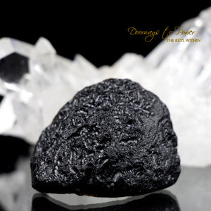 Tibetan Tektite Specimen Synergy 12 Stone