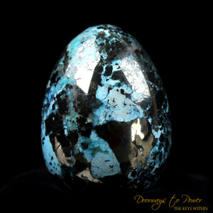 Museum Quality Turquoise Crystal Egg