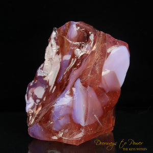VENUSIAN PINK Angel Aura Opal Bi Color ANDARA Crystal