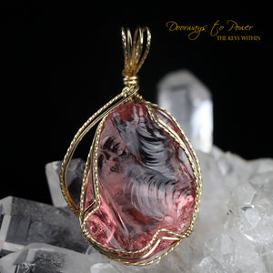 VENUS (IAN) PINK Andara Crystal Pendant 14k 'Soul Star Love'