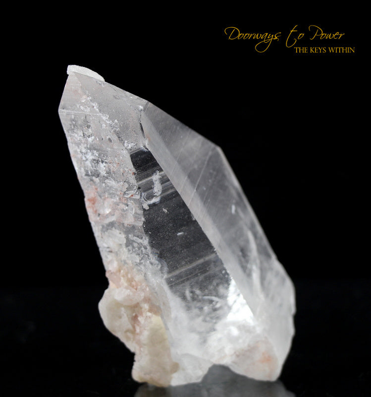 Warrior Of Light Lemurian 8 Sided Grounding Crystal + Record