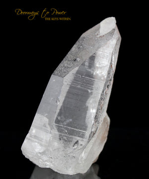 Warrior Of Light Lemurian 8 Sided Grounding Crystal + Record Keepers