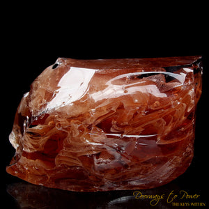 XL Celestial Heart Andara Crystal 'Rainbow Body' GNIVLOVE PEEK