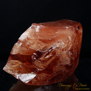 XL Celestial Heart Andara Crystal 'Rainbow Body' GNIVLOVE PEEK