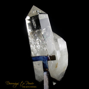 XL Clear Quartz Crystal GUARDIAN Skull Powerful