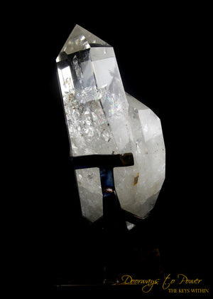 XL Clear Quartz Crystal GUARDIAN Skull Powerful