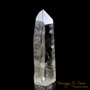 Golden Lemurian Quartz Crystal 9D Energy Gateway 'Believe & Breakthrough'