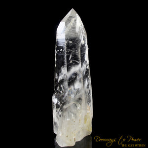 XL Lemurian Seed Crystal Point 'PURE LIGHT'