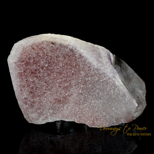 Pink Dreamsicle Lemurian Quartz Crystal Record Keeper