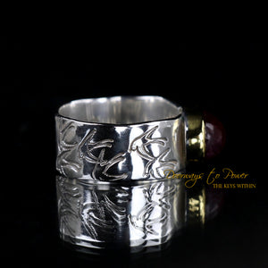 Red Ruby Crystal Ring SS