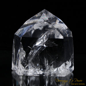 Lemurian Master Quartz Crystal Point 'ERA of LIGHT'