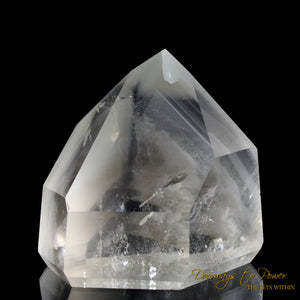 Lemurian Light White Phantom Quartz Master Crystal 'ERA of LIGHT'