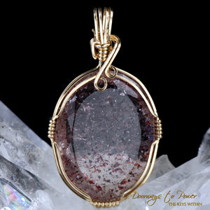 Melody Stone Super 7 Crystal Pendant 14k