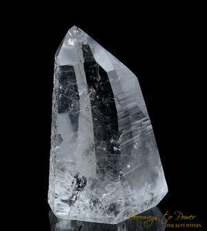 XL Deeply Etched Lemurian Quartz Crystal 'ERA of LIGHT'
