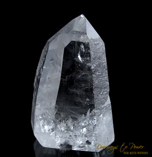 XL Deeply Etched Lemurian Quartz Crystal 'ERA of LIGHT'