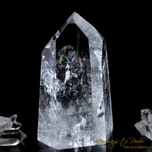 Lemurian Temple Heart Dow Master Quartz Crystal 'ERA of LIGHT'