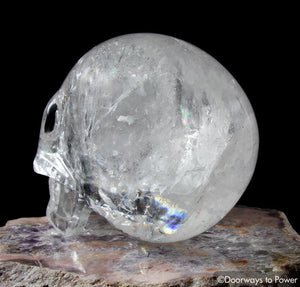 XL Sirius Quartz Crystal Skull 'Advanced Harmonically Aligned'
