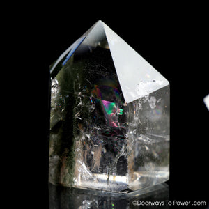 John of God Casa Crystal Point w/ Rainbows & Inclusions 'Triumph'
