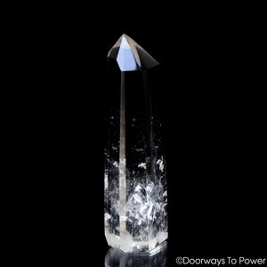 John of God Quartz Casa Crystal Point w/ Rainbows 'Manifest Spirit Isis'