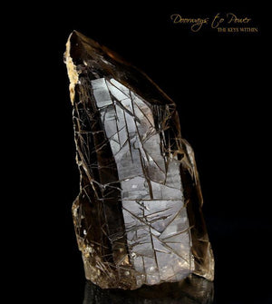 Golden Harmonics Spirit Paths Quartz Crystal 'Bridge to Infinity'