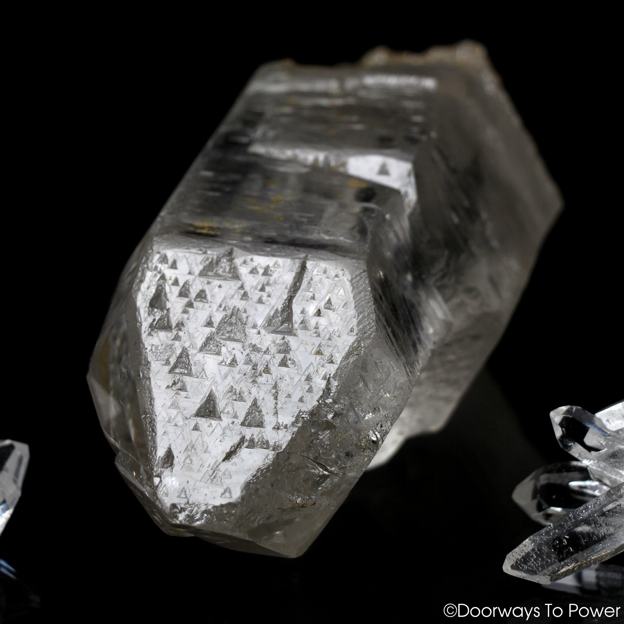 Lemurian Quartz Record Keeper Crystal 'Omnipresent Elder' Light Language 9D