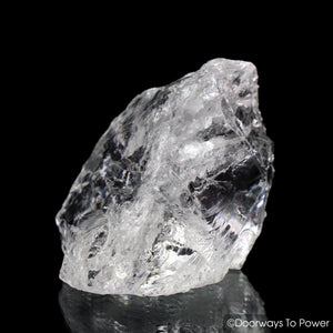 Satyaloka Clear Azeztulite Rainbow Quartz Master Record Keeper Starbrary Crystal