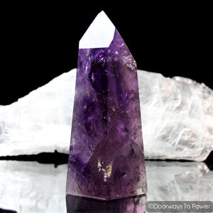 John of God Casa Crystal Amethyst Protection Stone