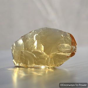 Lemurian Amber Monatomic Andara Crystal Authentic Lady Nellie